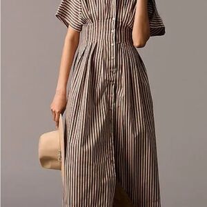 In demand The Tobie Striped Button-Down Dress